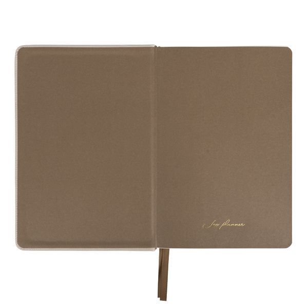 Щоденник діловий Leo Planner Lizard А5 датований 2027 твердий кремовий 368 сторінок 252769 252769 фото