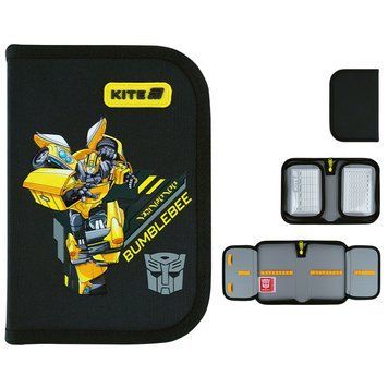Пенал без наповнення Kite Transformers TF26-622, 1 відділення, 2 відвороти TF26-622 фото