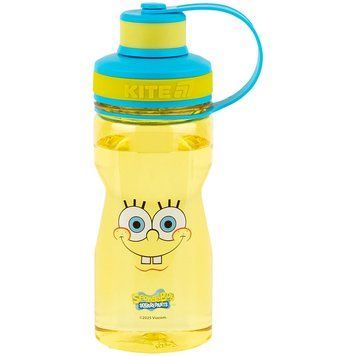 Пляшечка для води Kite Sponge Bob SB25-397, 500 мл, жовта SB25-397 фото
