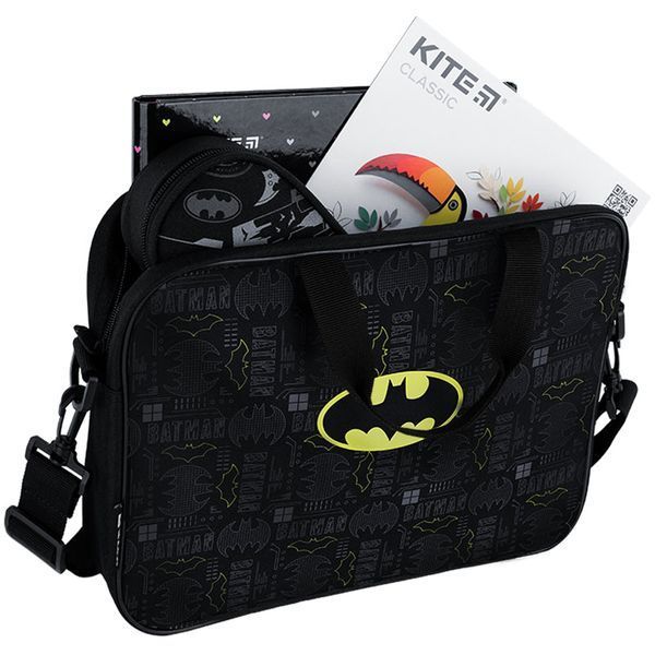 Шкільна текстильна сумка Kite DC Batman DC25-589 DC25-589 фото