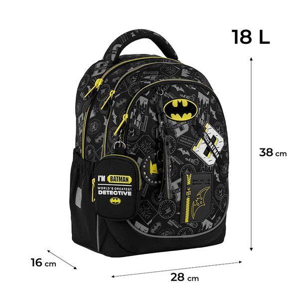 Рюкзак шкільний Kite Education DC Batman DC25-700M DC25-700M фото
