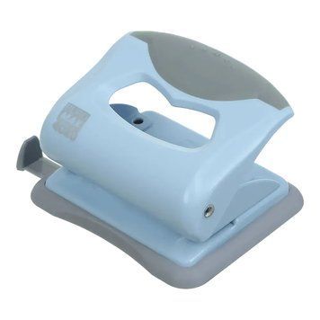 Діркопробивач пластиковий до 20 аркушів Buromax Pastel блакитний BM.4020-14 BM.4020-14 фото