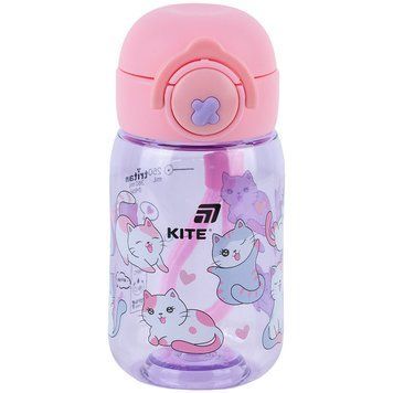 Пляшечка для води Kite, 360 мл, K25-1235-1 Cats K25-1235-1 фото