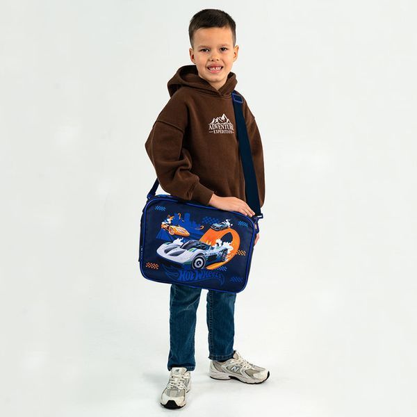 Шкільна текстильна сумка Kite Hot Wheels HW25-589 HW25-589 фото