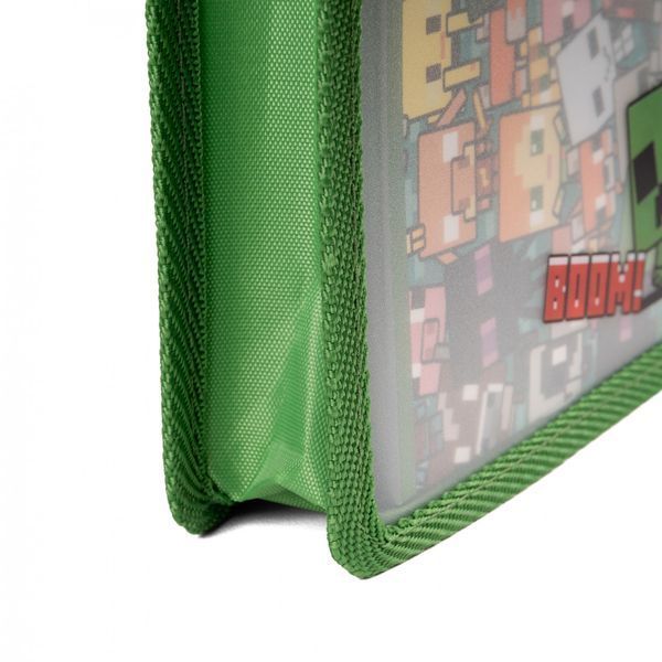 Папка для зошитів Yes пластикова на резинці В5 Minecraft Creeper 492208 492208 фото
