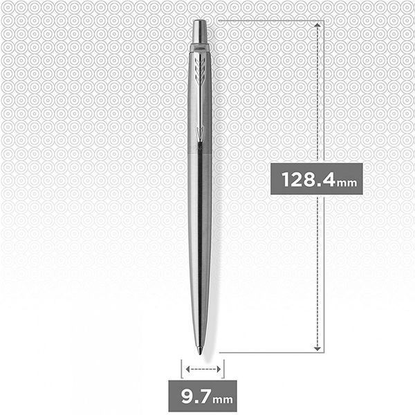 Ручка кулькова Parker Jotter Ukraine Stainless Steel CT BP Україна понад усе 16132_T212b 16132_T212b фото