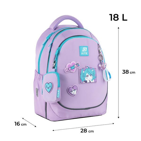 Рюкзак шкільний Kite Education Kawaii Love K25-700M-6 K25-700M-6 фото