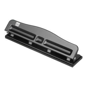 Діркопробивач металевий на 4 отвори до 10 аркушів Buromax чорний BM.4095 BM.4095 фото