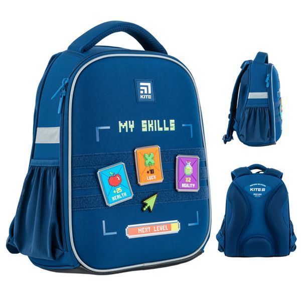 Рюкзак шкільний каркасний Kite Education Next Level K24-555S-8 K24-555S-8 фото