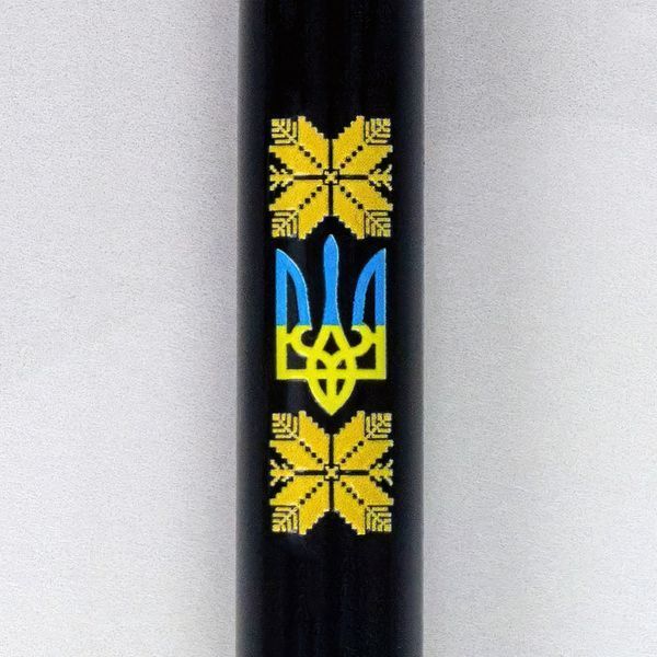 Ручка-ролер Parker IM Ukraine Black GT RB Тризуб з орнаментом 22022_T1366u 22022_T1366u фото