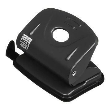 Діркопробивач металевий до 20 аркушів Buromax чорний BM.4037-01 BM.4037-01 фото