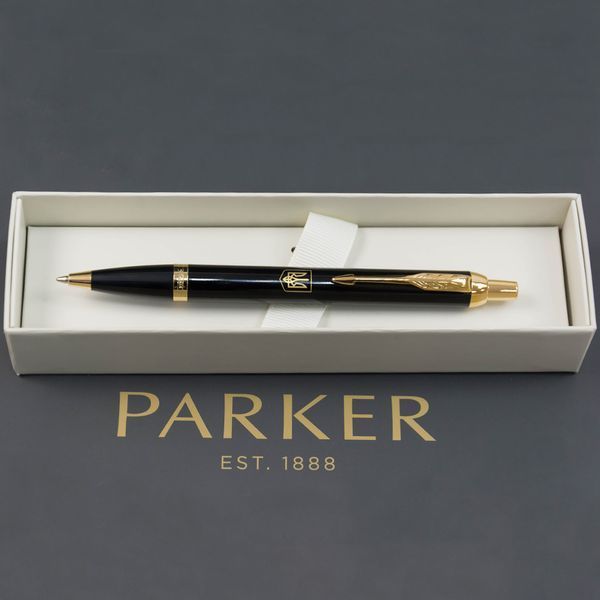 Ручка кулькова Parker IM Black GT BP Герб України 22032_T005y 22032_T005y фото