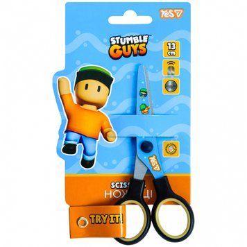 Ножиці Yes Stumble Guys 13 см з принтом на лезі 480483 480483 фото