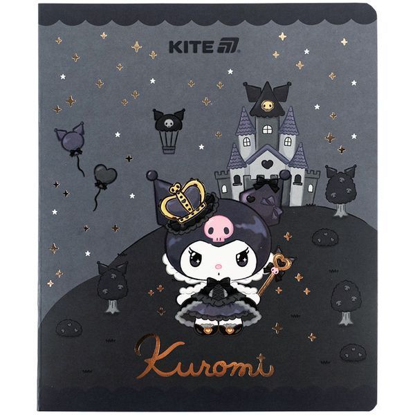 Зошит шкільний Kite Kuromi 24 аркуші, лінія HK25-239 HK25-239 фото