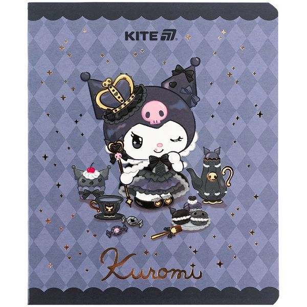 Зошит шкільний Kite Kuromi 24 аркуші, лінія HK25-239 HK25-239 фото