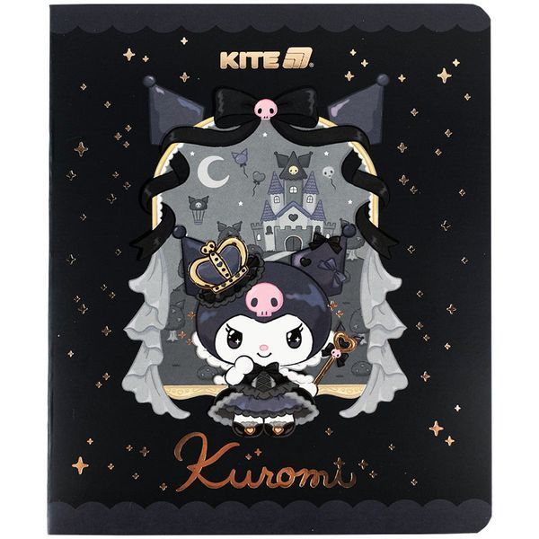 Зошит шкільний Kite Kuromi 24 аркуші, лінія HK25-239 HK25-239 фото