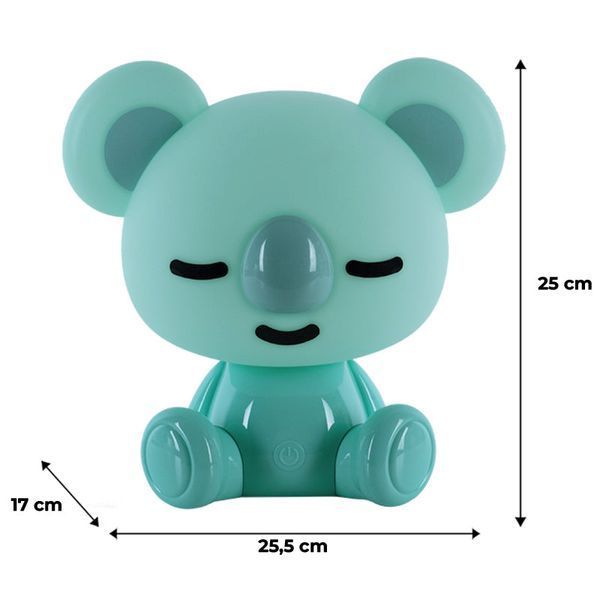 Світильник-нічник LED з акумулятором Koala Kite K24-491-2-4, зелений K24-491-2-4 фото