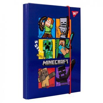 Папка для зошитів Yes картонна В5 Minecraft 500238 500238 фото