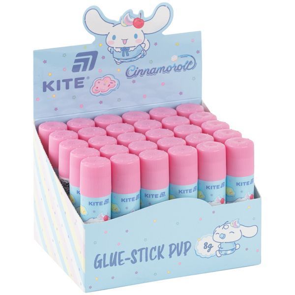 Клей-олівець з індикатором PVP Kite Cinnamoroll CR26-130, 8 г CR26-130 фото