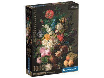 Пазли Clementoni 1000 елементів - Ваза з квітами. Жан-Франсуа Ван Даль 39970 39970 фото