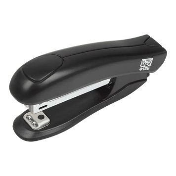 Степлер пластиковий Buromax №10 до 12 аркушів чорний BM.4126-01 BM.4126-01 фото