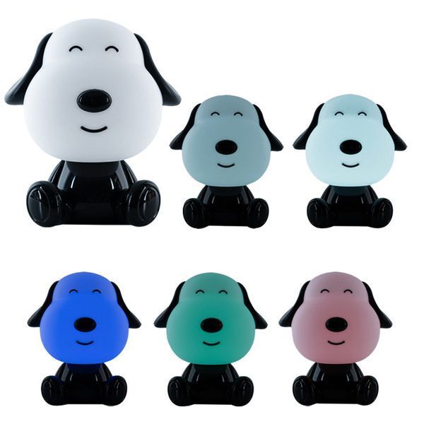Світильник-нічник LED з акумулятором Doggy Kite K24-491-3-4, чорно-білий K24-491-3-4 фото