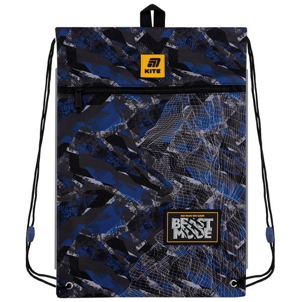 Сумка для взуття з кишенею Kite Education Beast Mode K25-601M-10 K25-601M-10 фото