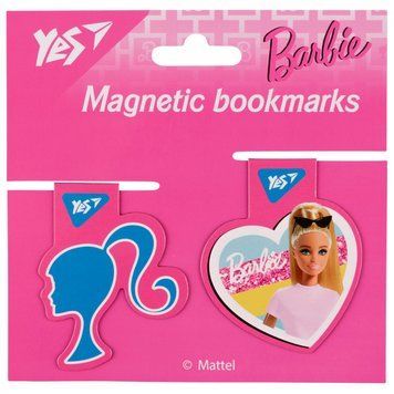 Закладки магнітні Yes Barbie friends 2 шт 708109 708109 фото