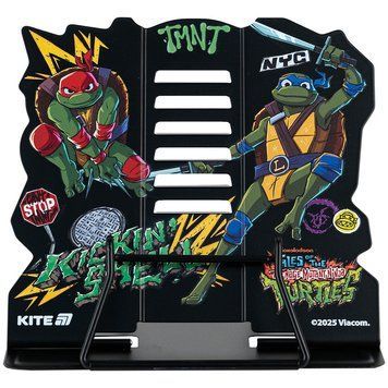 Підставка для книг Kite Ninja Turtles NT25-390, металева NT25-390 фото