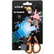 Ножиці дитячі з гумовими вставками і малюнком на лезі Kite Naruto NR25-148, 13 см NR25-148 фото 1